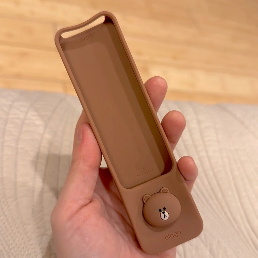 NWT🐻ELAGO Apple TV Siri Remote Case LINE AND FRIENDS addition